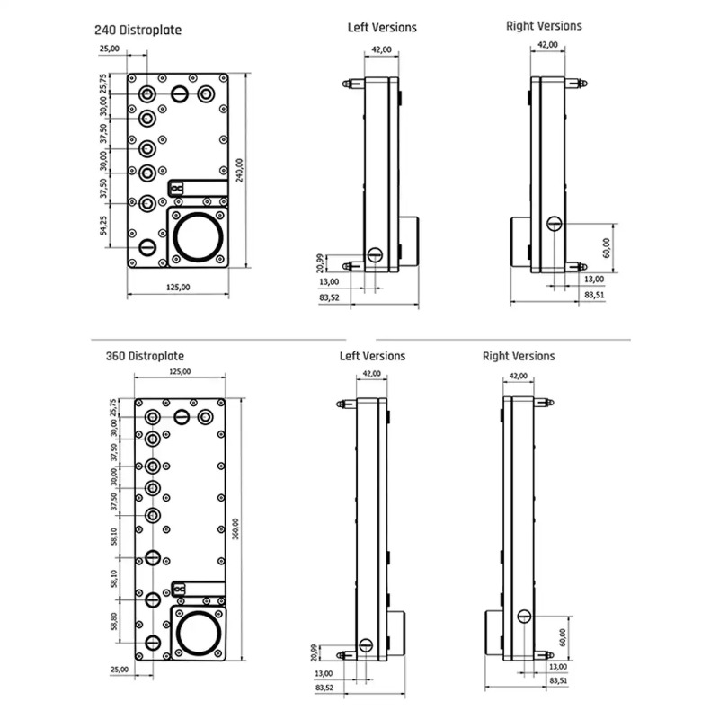Alphacool Core Distro Plate 24 - Integrated Pump Reservoir Distro Plate recension och pris