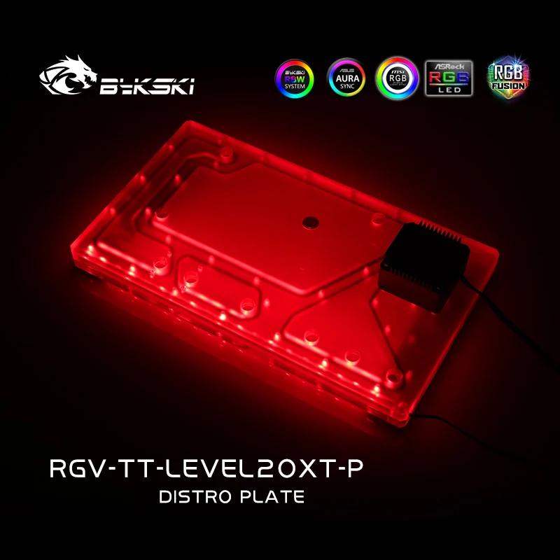 Bykski RGV-TT-LEVEL20XT-P Acry - Distro Plate Ddc Pump Combo recension och pris