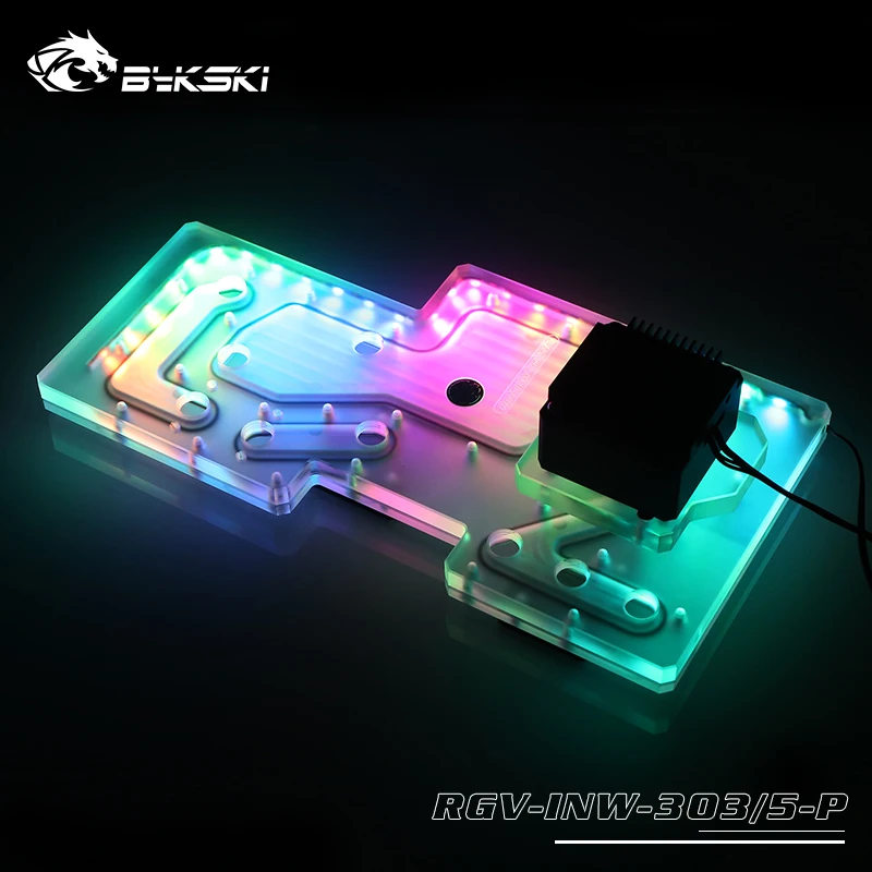 BYKSKI Acrylic Board Water Cha - Distro Plate Ddc Pump Combo recension och pris