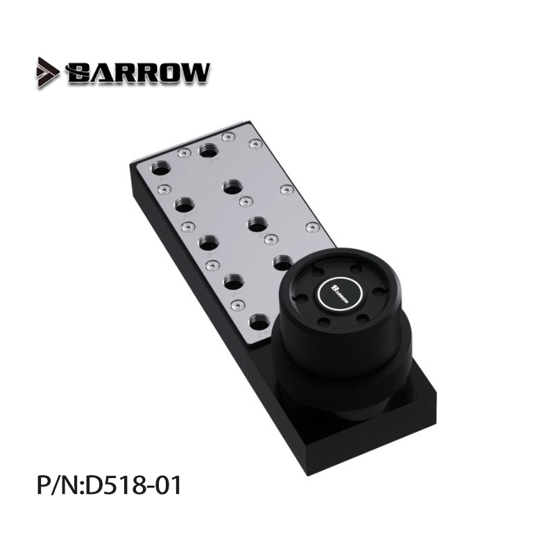 Barrow Stainless Steel POM Dis - Integrated Pump Reservoir Distro Plate recension och pris