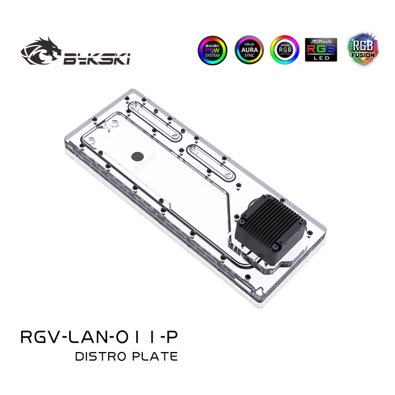 BYKSKI  Acrylic Board Water Di - Distro Plate Ddc Pump Combo recension och pris