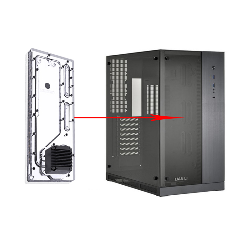 BYKSKI  Acrylic Board Water Di - Distro Plate Ddc Pump Combo recension och pris