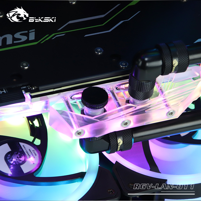 BYKSKI Distro Plate Acrylic Bo - Distro Plate Ddc Pump Combo recension och pris