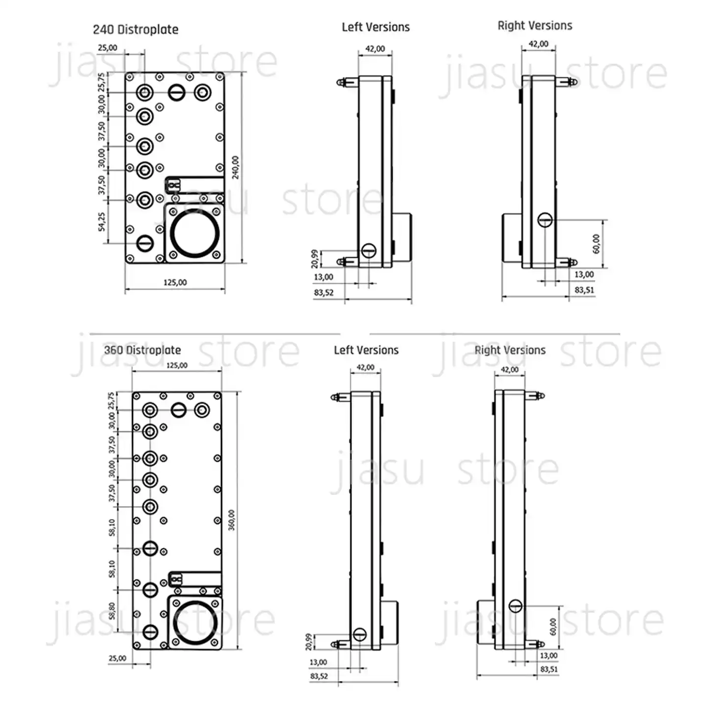 Alphacool Core Distro Plate 24 - Integrated Pump Reservoir Distro Plate recension och pris