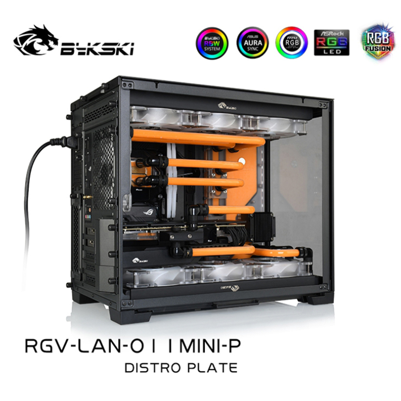 BYKSKI RGV-LAN-O11MINI-P Water - Distro Plate Ddc Pump Combo recension och pris