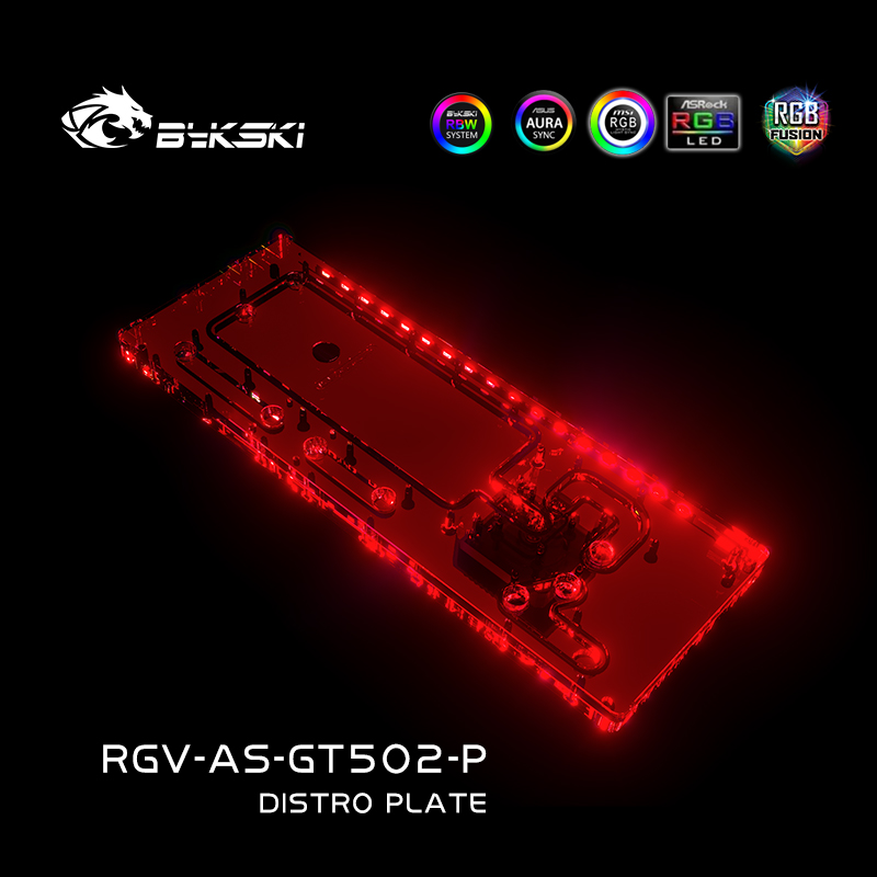 Bykski Acrylic Distro Plate /B - Distro Plate Ddc Pump Combo recension och pris