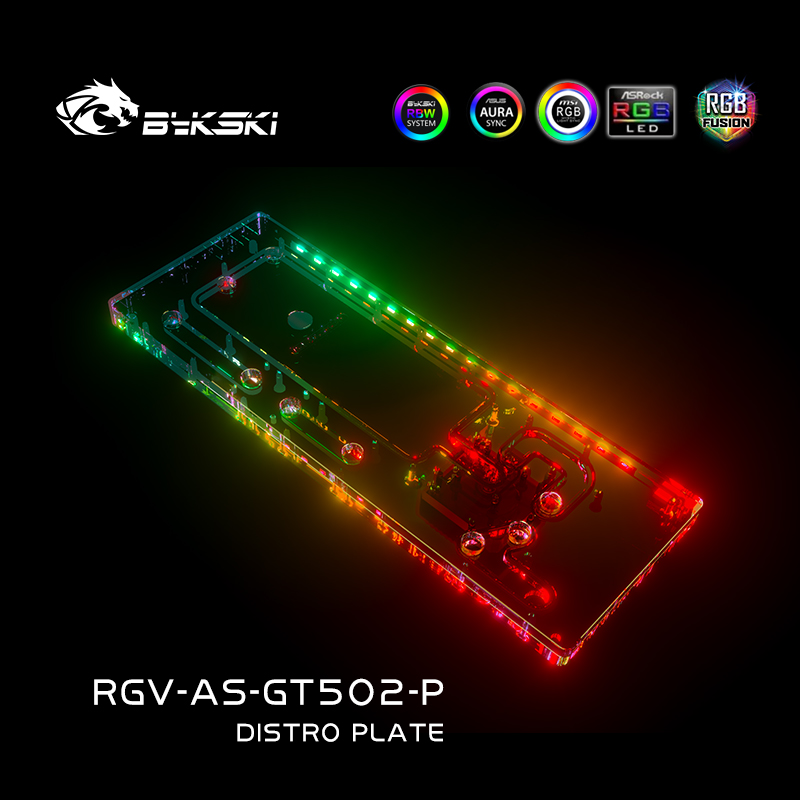 Bykski Acrylic Distro Plate /B - Distro Plate Ddc Pump Combo recension och pris
