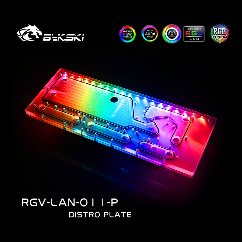 BYKSKI RGV-LAN-O11-P Acrylic B - Distro Plate Ddc Pump Combo recension och pris