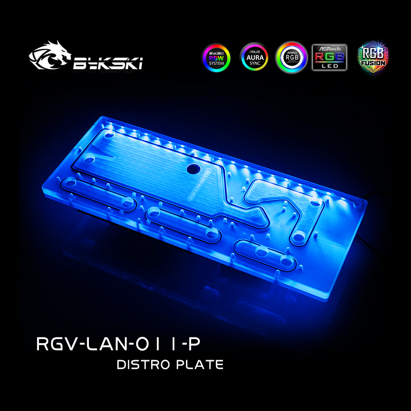 BYKSKI RGV-LAN-O11-P Acrylic B - Distro Plate Ddc Pump Combo recension och pris