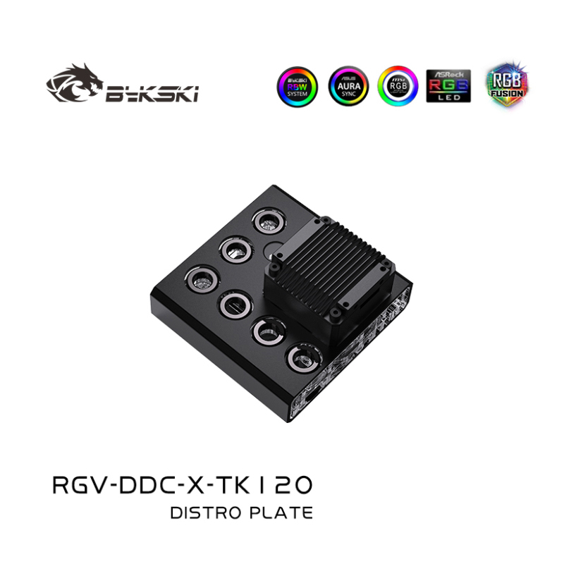 Bykski Acrylic Distro Plate /  - Distro Plate Ddc Pump Combo recension och pris