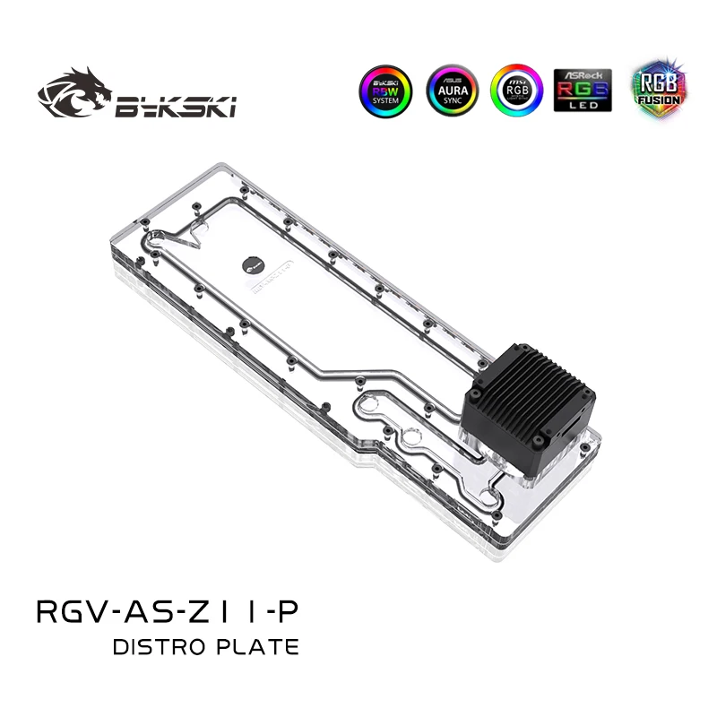 BYKSKI RGV-AS-Z11-P Acrylic Ta - Distro Plate Ddc Pump Combo recension och pris