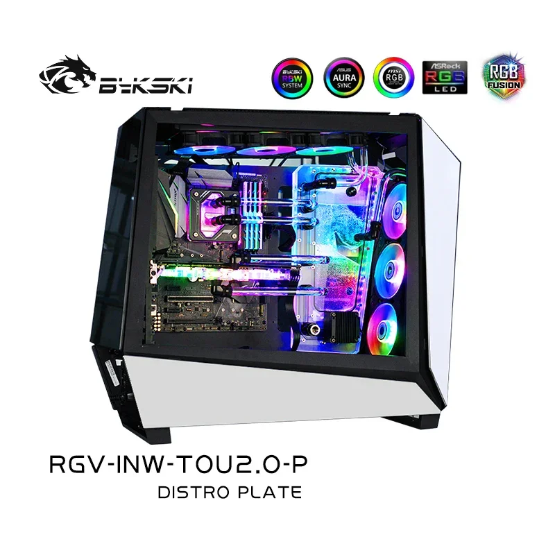 BYKSKI RGV-INW-TOU2.0-P Acryli - Distro Plate Ddc Pump Combo recension och pris