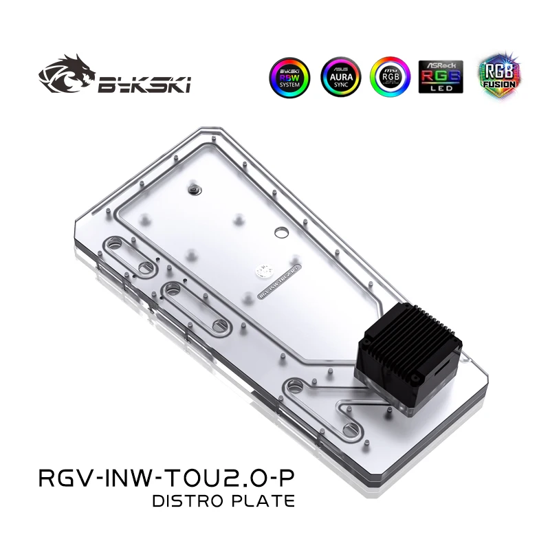 BYKSKI Acrylic Board Water Cha - Distro Plate Ddc Pump Combo recension och pris