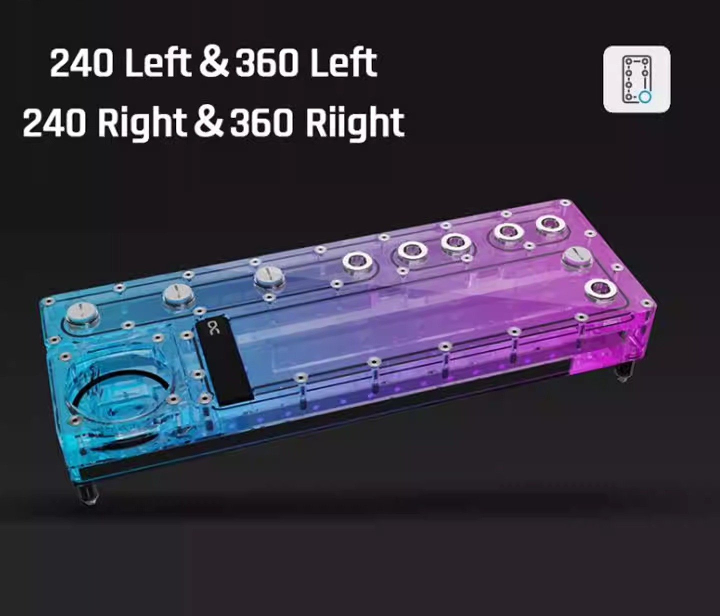 Alphacool Core Distro Plate 24 - Integrated Pump Reservoir Distro Plate recension och pris