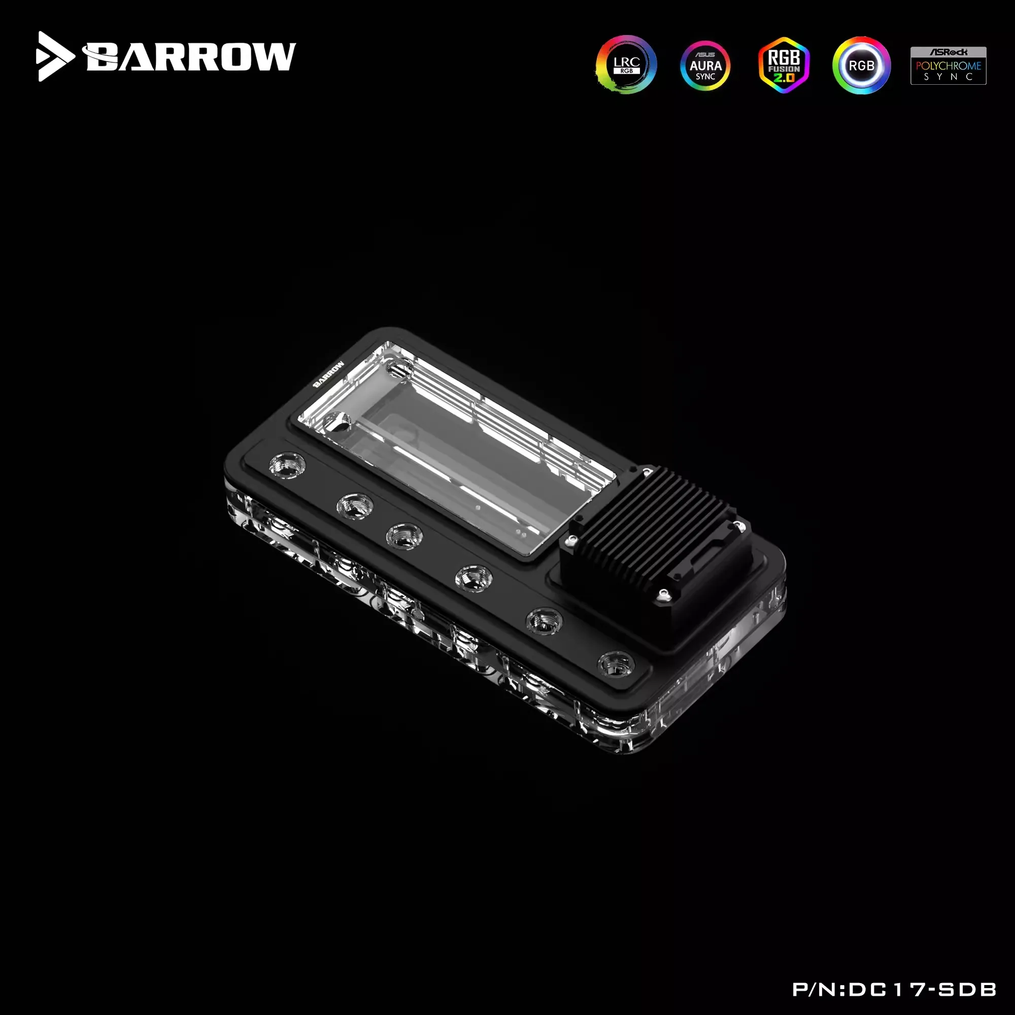 Barrow AIO Pump Reservoir Inte - Integrated Pump Reservoir Distro Plate recension och pris