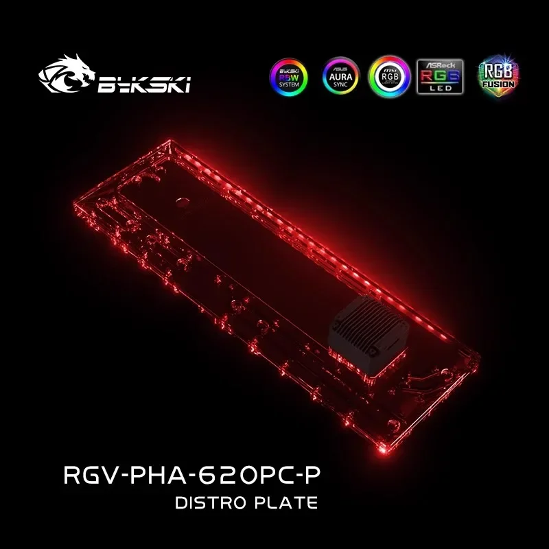 Bykski Acrylic Distro Plate /B - Distro Plate Ddc Pump Combo recension och pris