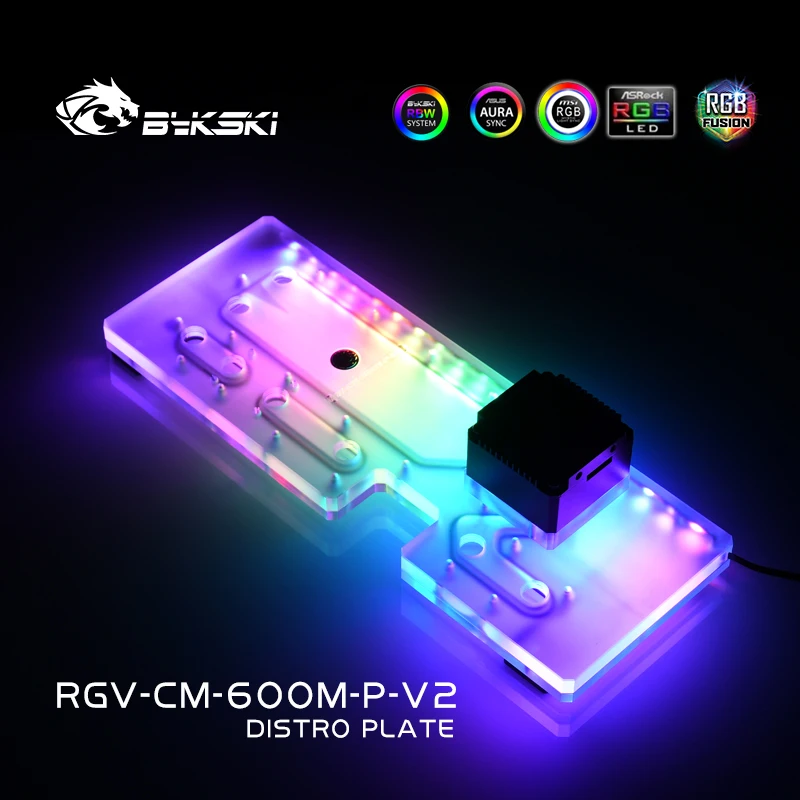 Bykski Acrylic Distro Plate /  - Distro Plate Ddc Pump Combo recension och pris