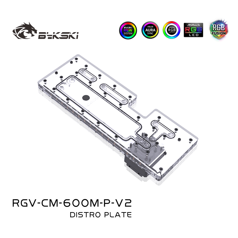 Bykski Acrylic Distro Plate /  - Distro Plate Ddc Pump Combo recension och pris
